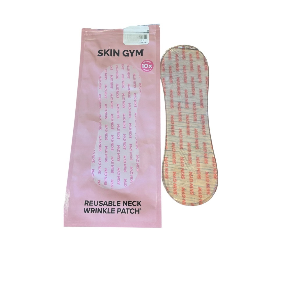 Skin Gym Reusable Neck Wrinkle Patch‎ Medical Grade Silicone Anti-Aging READ
